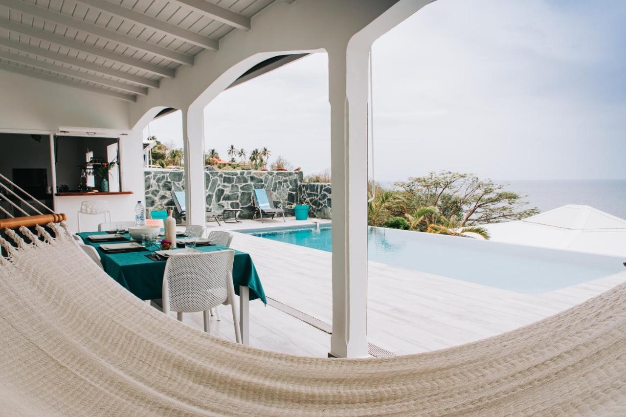Sunset Palm - Villa Creole Avec Piscine Face Au Coucher De Soleil Et A La Reserve Cousteau Буйант Экстерьер фото