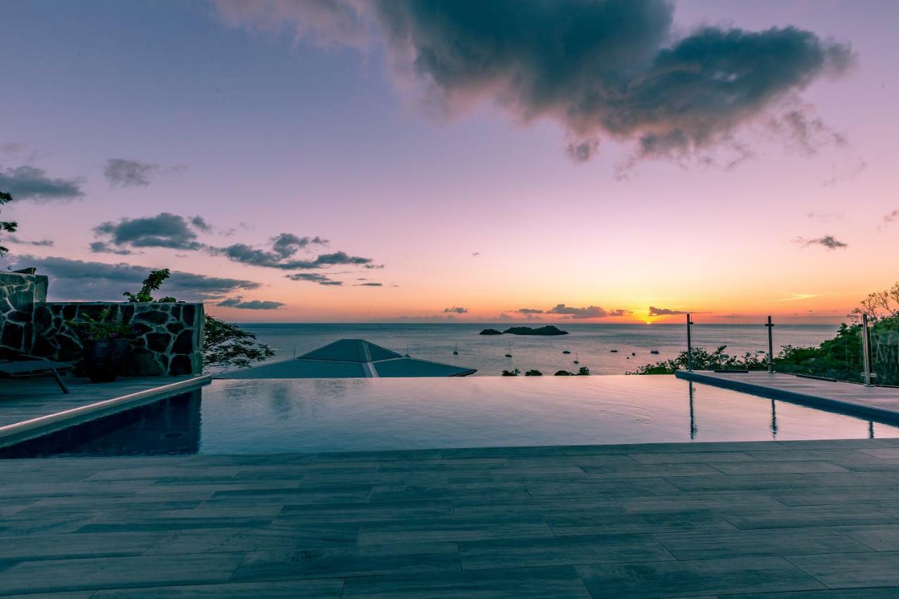 Sunset Palm - Villa Creole Avec Piscine Face Au Coucher De Soleil Et A La Reserve Cousteau Буйант Экстерьер фото
